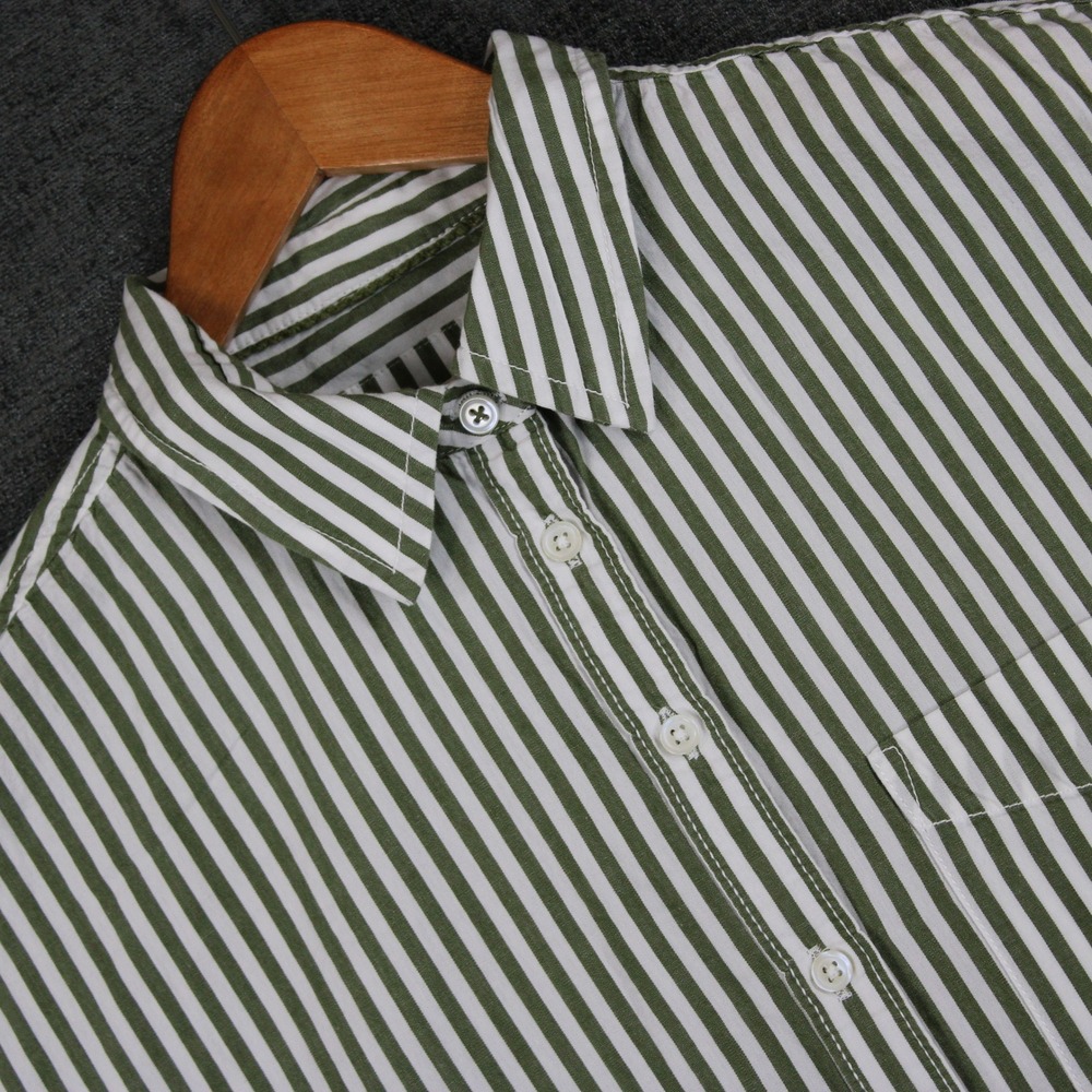 Maeve by Anthropologie Cotton Button Down Oversized Shirt
